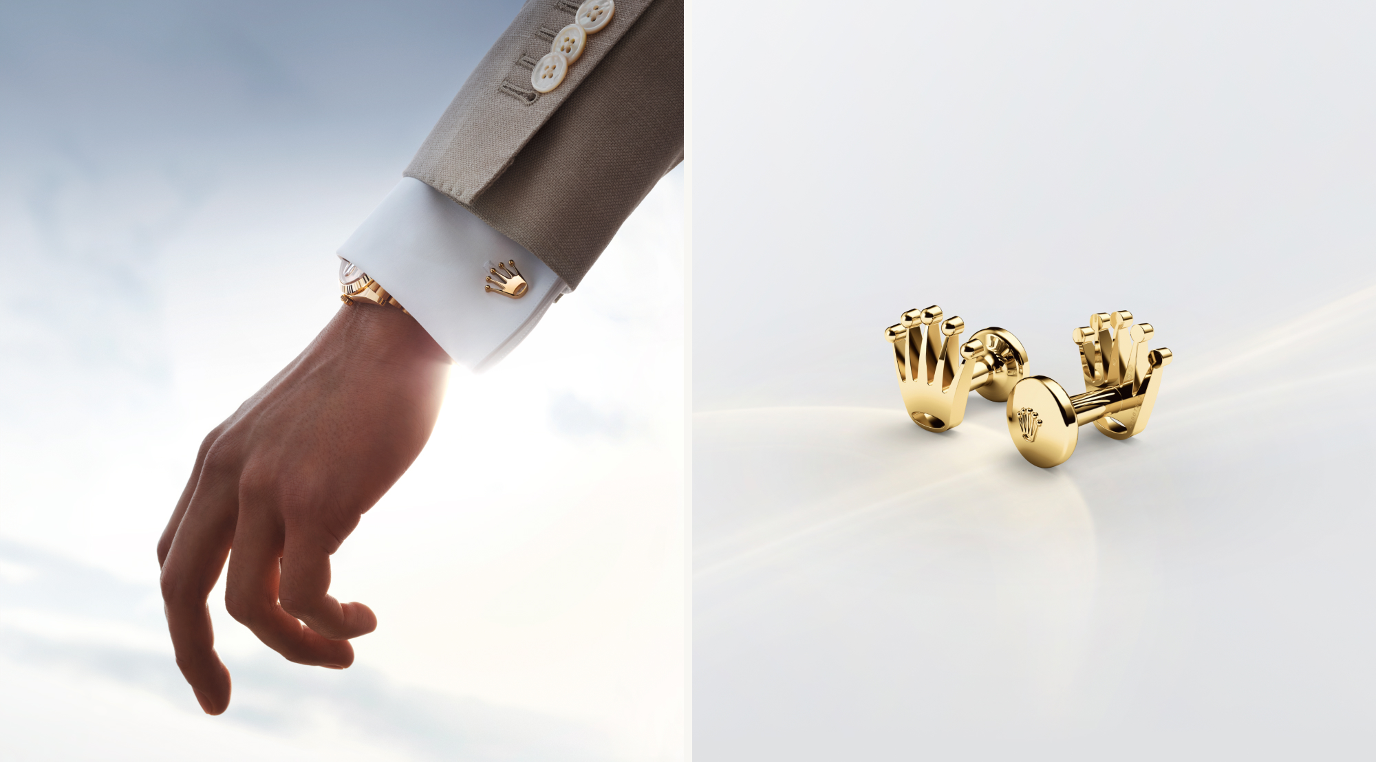 Rolex ‘Crown’ Cufflinks - Hung Cheong Rolex ‘Crown’ Cufflinks - Hung Cheong