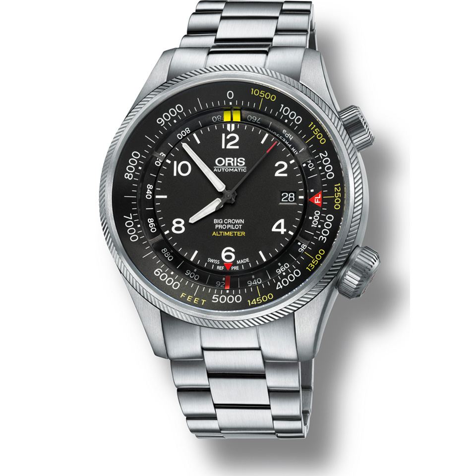 ORIS Big Crown ProPilot Altimeter 01.733.7705.4134-Set.8.23.19