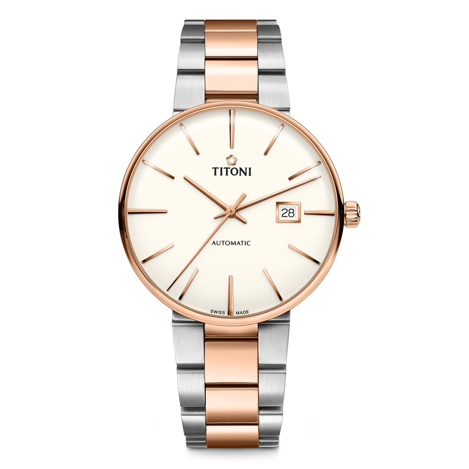 TITONI AIRMASTER GENT AUTOMATIC 83627SRG-606