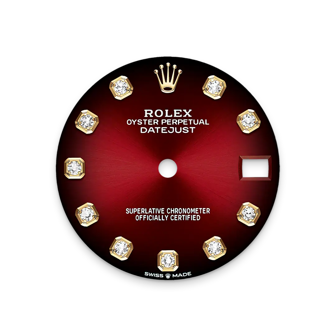 Rolex Red ombré dial - Hung Cheong