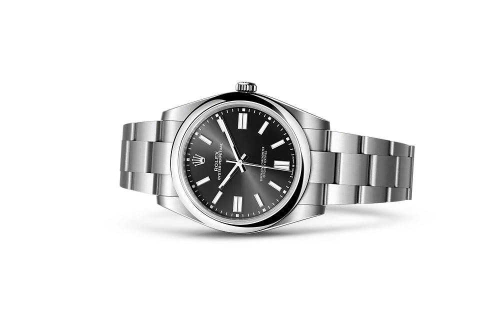 Rolex oyster perpetual 36 black online dial