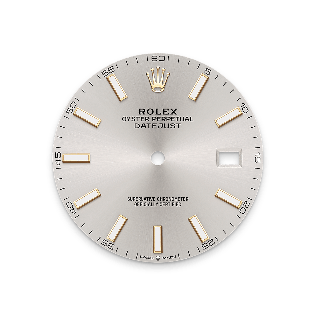 Rolex Dail Perak - Hung Cheong Jewellery  Watch