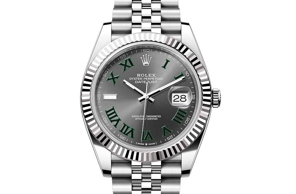 Rolex M126334-0022 Modelpage Front Facing