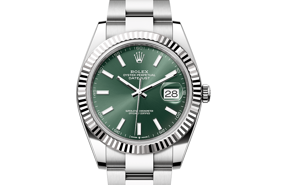 Rolex M126334-0027 Modelpage Front Facing