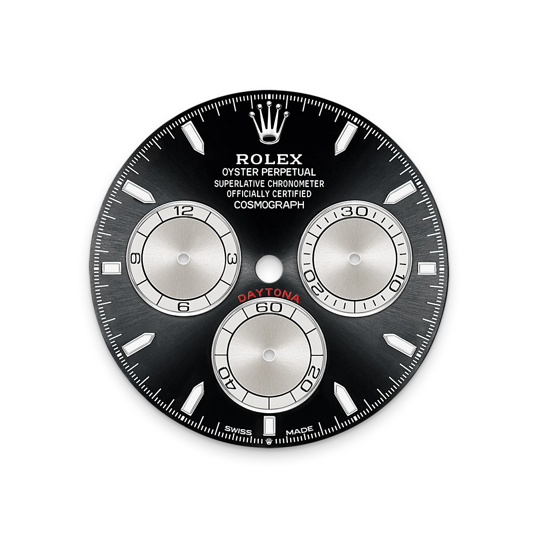 Rolex Bright black and steel dial - Hung Cheong