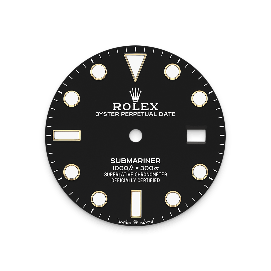 Rolex Dail Hitam - Hung Cheong Jewellery  Watch