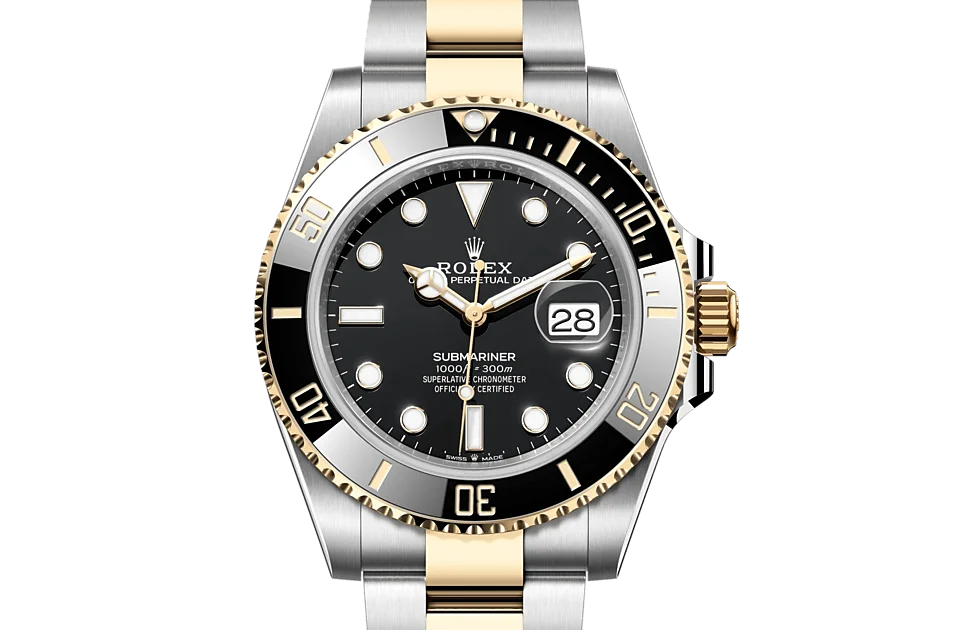 Rolex submariner 2025 date gold black