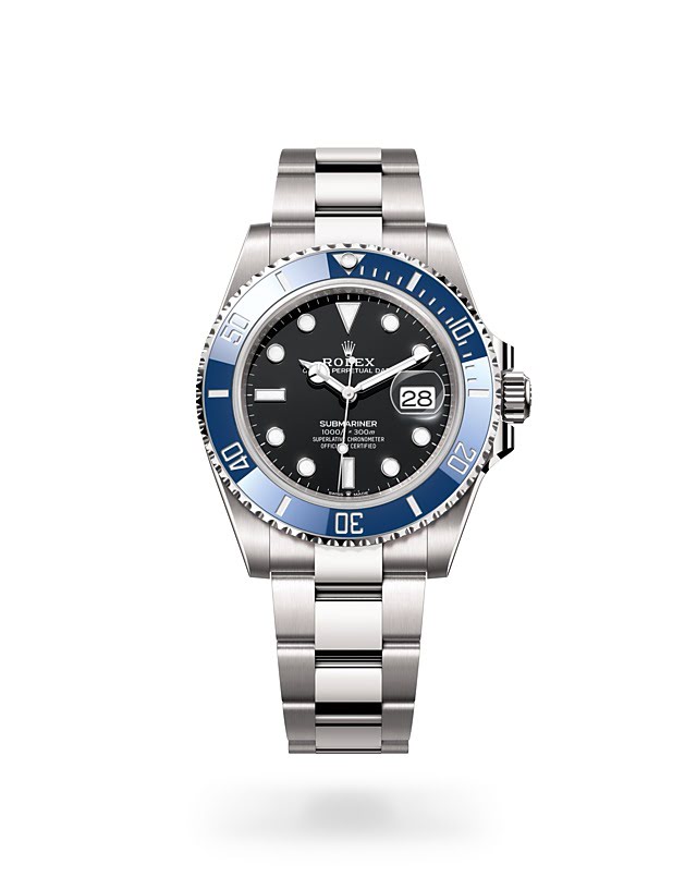 Rolex Submariner in White Gold M126619LB 0003 Hung Cheong