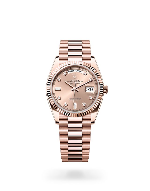 Rolex Day Date in Everose Gold M128235 0009 Hung Cheong