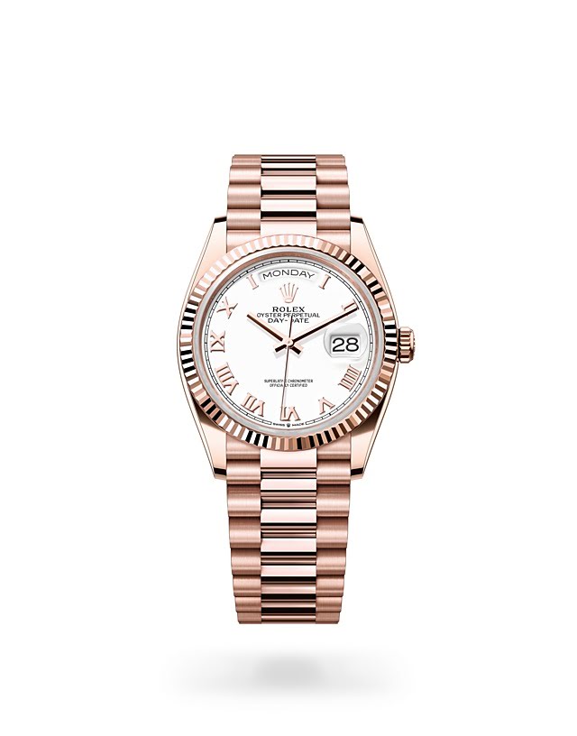 Rolex Day Date in Everose Gold M128235 0052 Hung Cheong