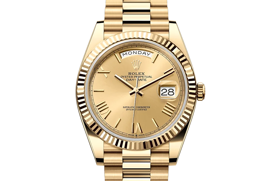 Rolex Day Date 40 in Yellow Gold M228238 0006 Hung Cheong