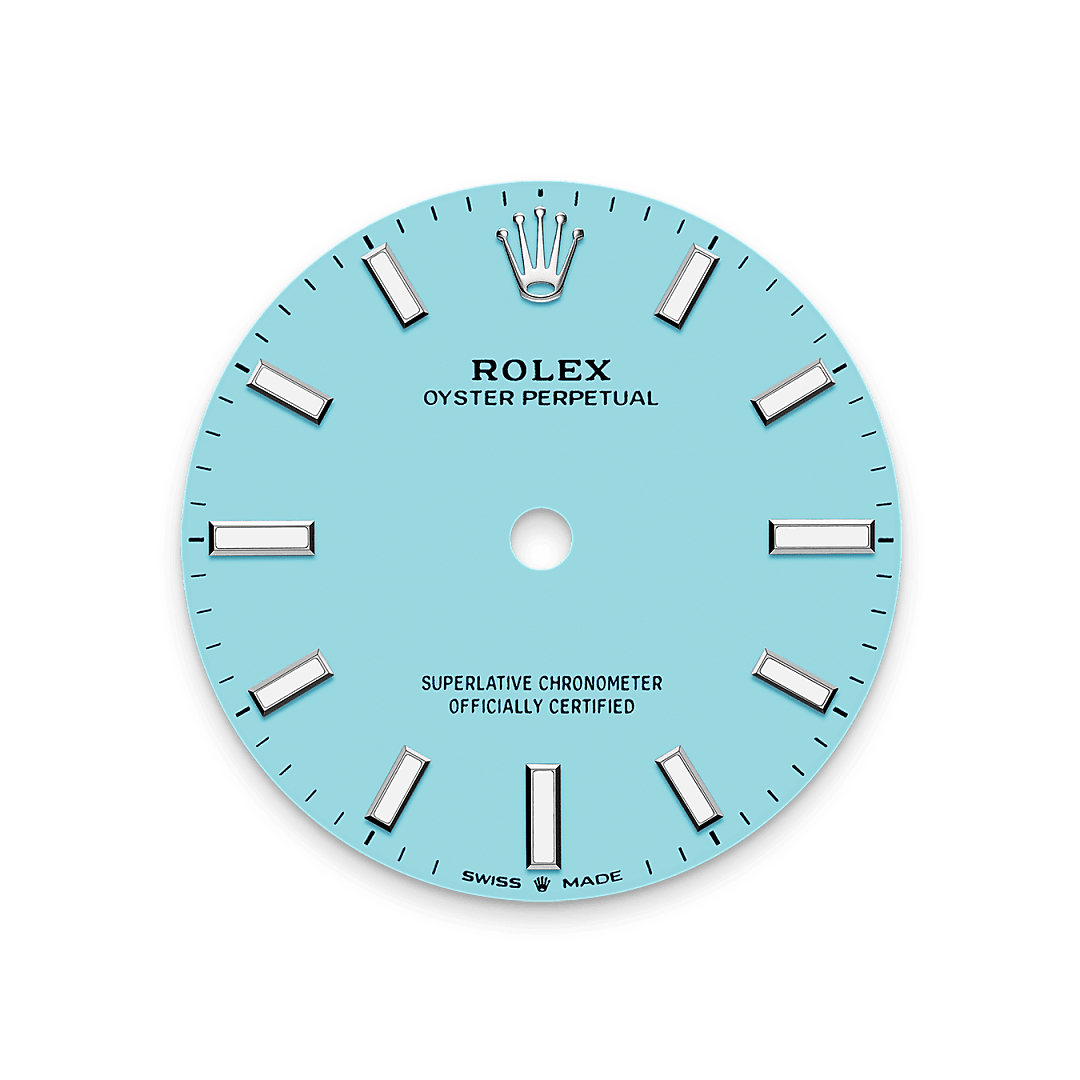 Rolex Dail Firus Biru - Hung Cheong Jewellery  Watch