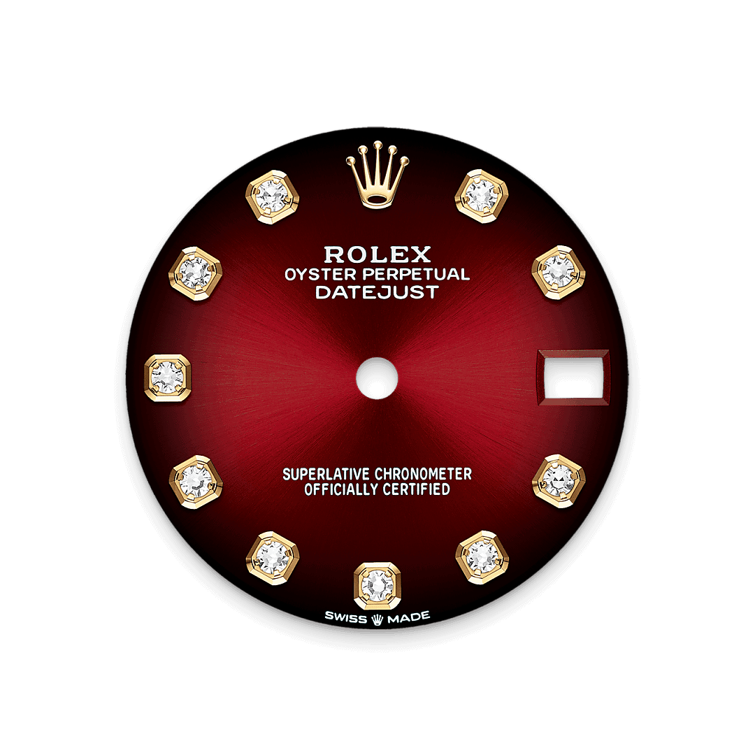 Rolex Red ombré dial - Hung Cheong
