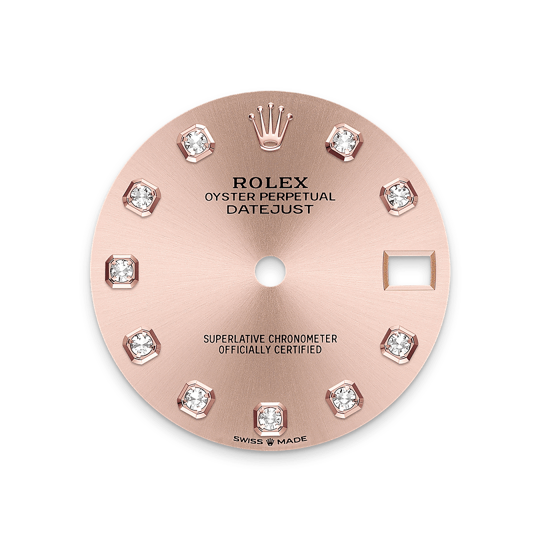 Rolex Dail Warna Ros - Hung Cheong Jewellery  Watch