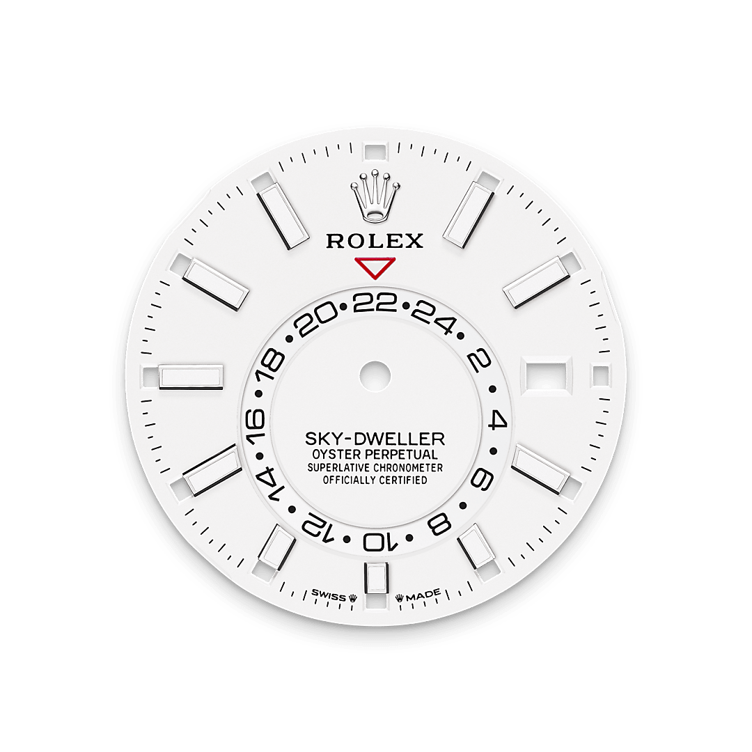 Rolex Dail putih terang - Hung Cheong Jewellery  Watch