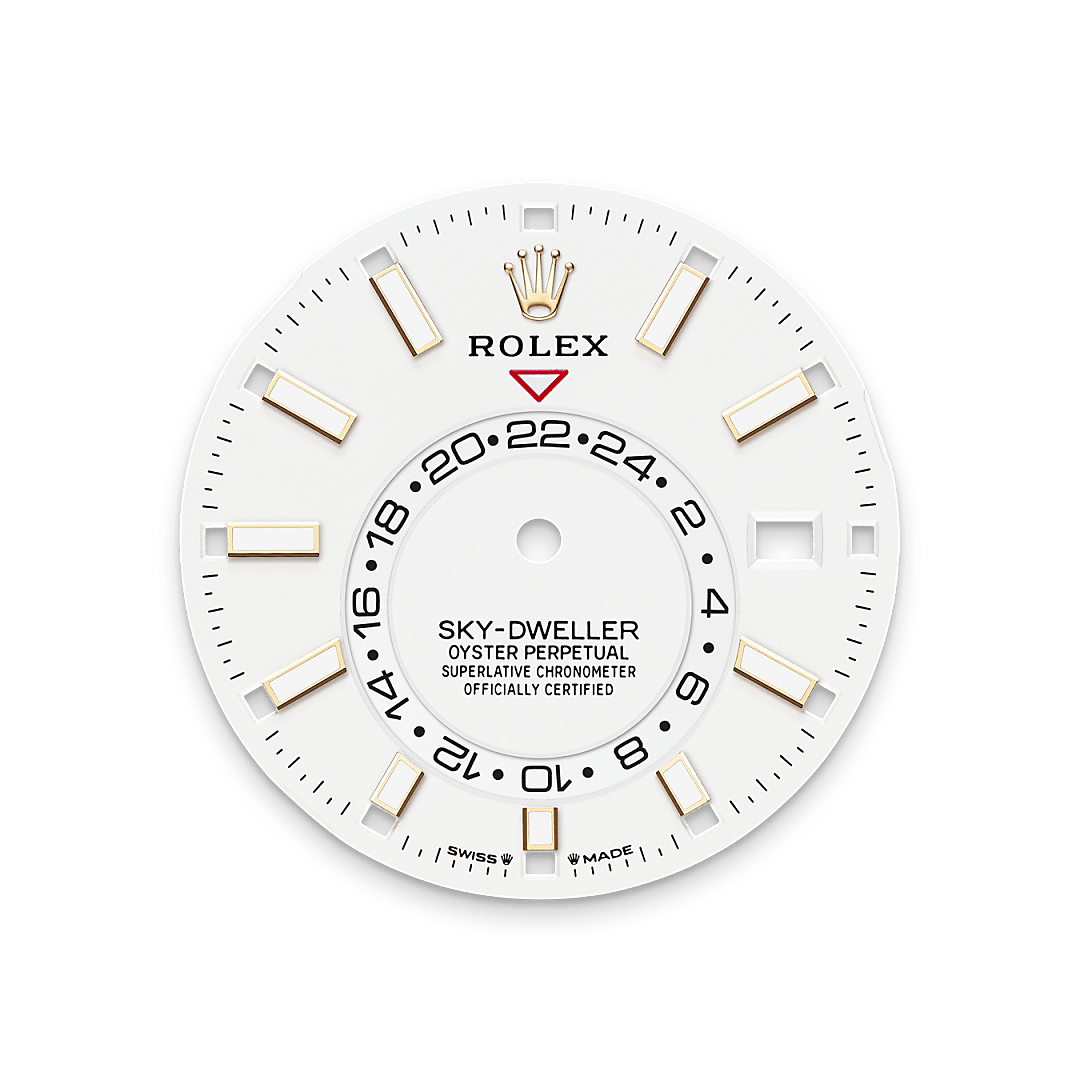 Rolex Dial putih terang - Hung Cheong Jewellery  Watch