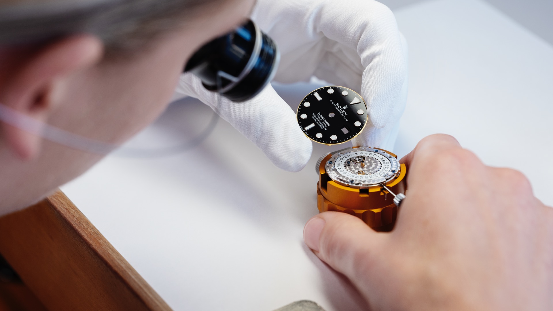 Assembling Rolex Parts - Hung Cheong Jewellery & Watch