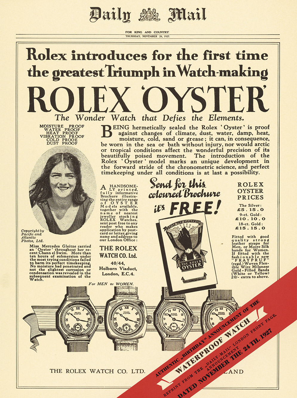 Berita Rolex Oyster - Hung Cheong