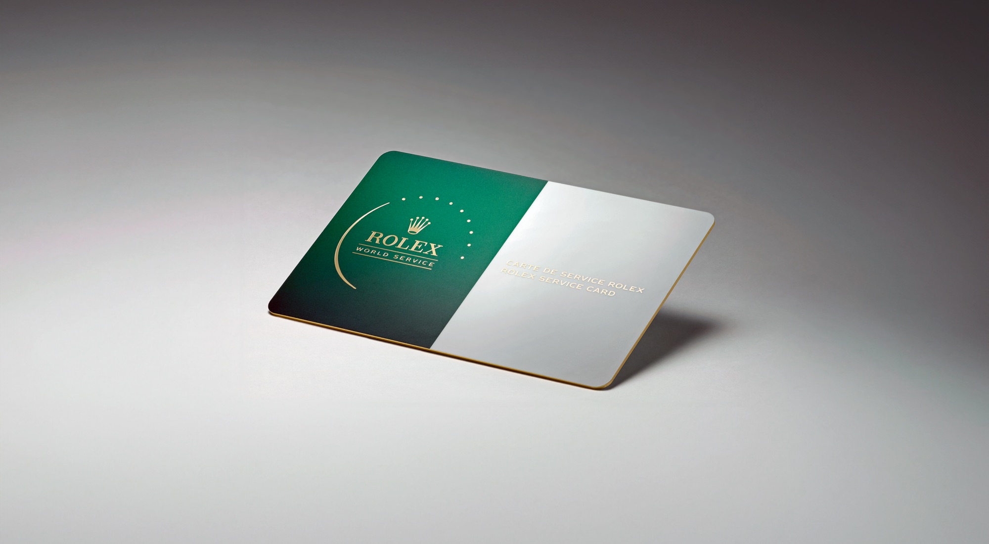 Rolex Service Card - Hung Cheong Jewellery & Watch